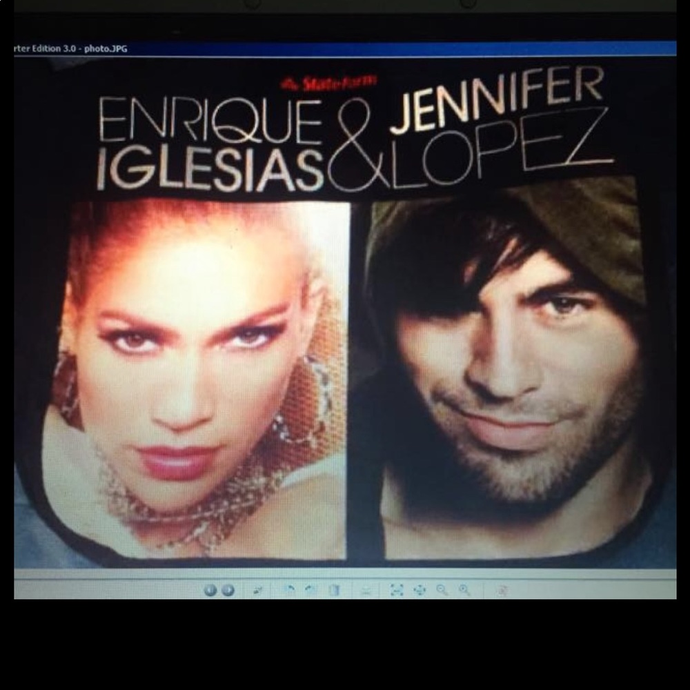 Jennifer Lopez and Enrique Iglesias Tour Bag